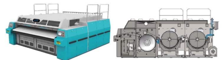 롤러프레스 아이로너 다림기